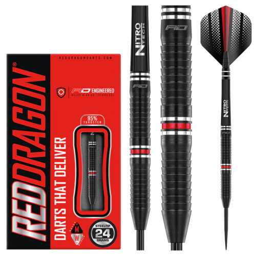 Dart szett Red Dragon RAZOR EDGE ZX-95 24g gravírozással