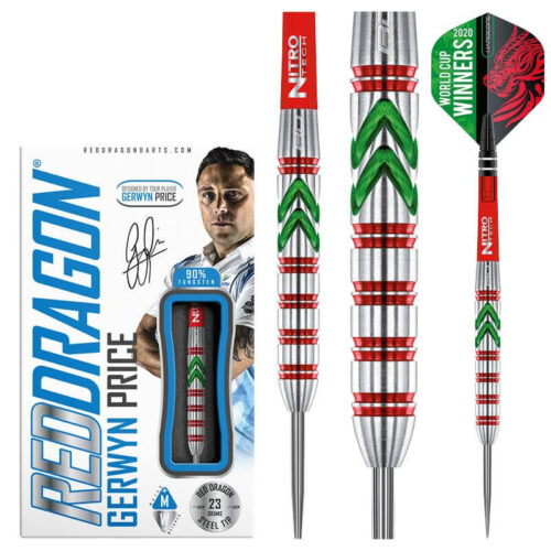 Dart szett Red Dragon steel Gerwyn Price SE 23g 90% gravírozással