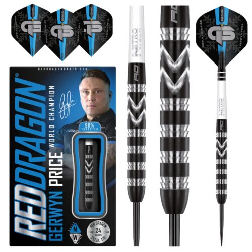 Dart szett Red Dragon steel Gerwyn Price World Championship Special Edition 24g