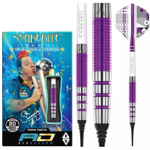 DART SZETT Red Dragon SOFT PETER WRIGHT PL15 MEDUSA