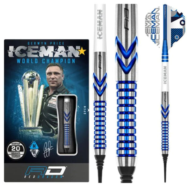 DART SZETT SOFT RED DRAGON GERWYN PRICE CONTOUR