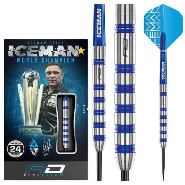 Dart szett Red Dragon steel Gerwyn Price Iceman Challenger