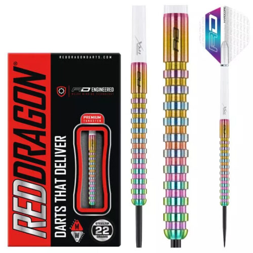 Red Dragon JAVELIN SPECTRON 22g 85% STEEL gravírozással