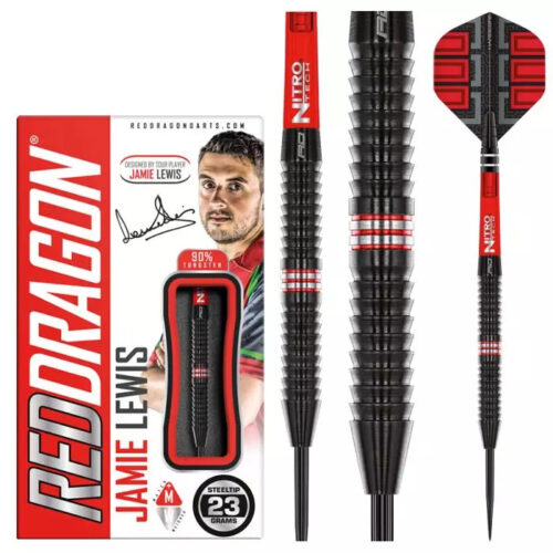 DART SZETT STEEL RED DRAGON JAMIE LEWIS SPECIAL EDITION