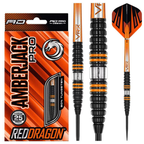 DART SZETT STEEL RED DRAGON AMBERJACK PRO 2
