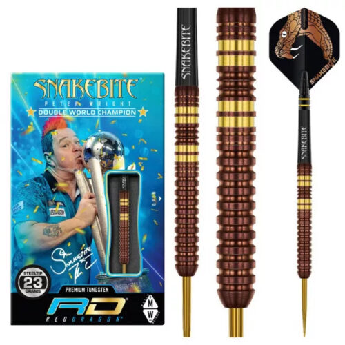 DART SZETT STEEL RED DRAGON PETER WRIGHT COPPER FUSION