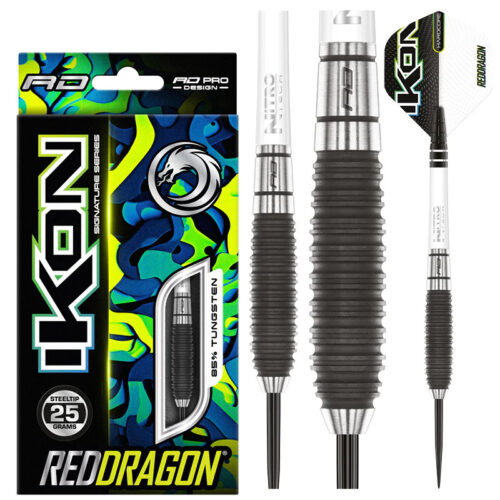Dart szett Steel Red Dragon IKON 1.3 25g gravírozással