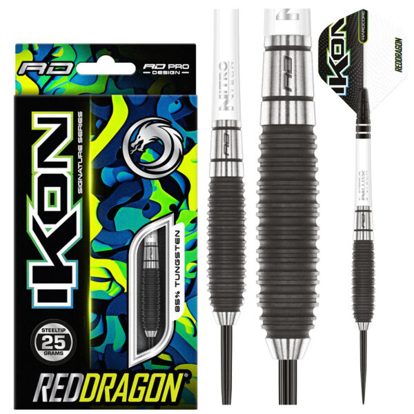 Dart szett Steel Red Dragon IKON 1.3 25g gravírozással