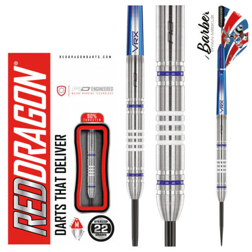 Dart szett Red Dragon RYAN MEIKLE 22g gravírozással