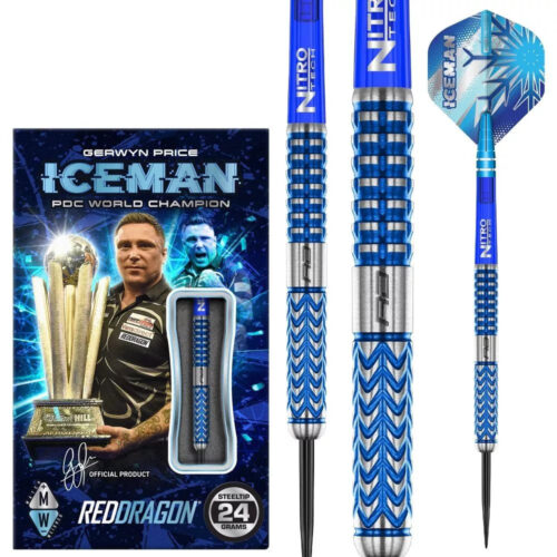 Dart szett steel Red Dragon Gerwyn Price Glacier 24g