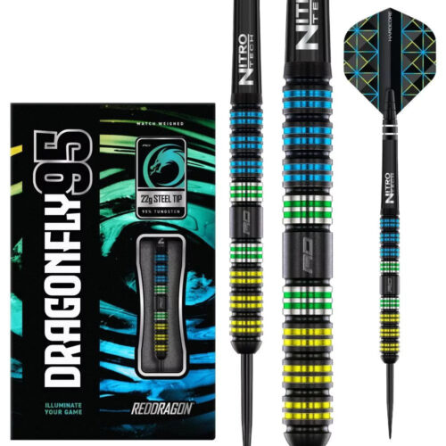 ÚJ Dart szett steel Red Dragon Dragonfly 95 Black - Parallel 22g