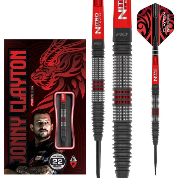 Dart szett steel Red Dragon Jonny Clayton Hiraeth 22g