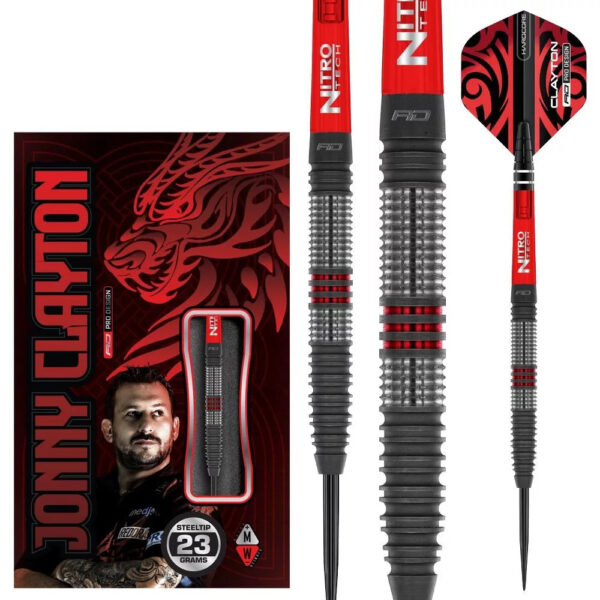 Dart szett steel Red Dragon Jonny Clayton Hiraeth 23g