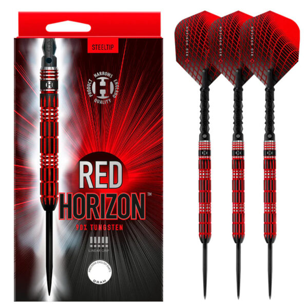 DART SZETT STEEL HARROWS RED HORIZON 24G