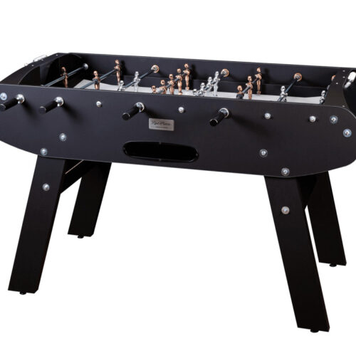 Baby-foot Onyx noir mat beltéri luxus csocsóasztal