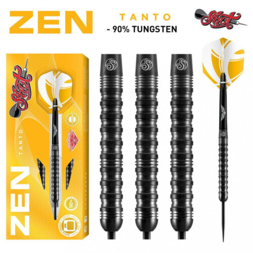 SHOT ZEN TANTO 90% STEEL DARTS KÉSZLET gravírozással