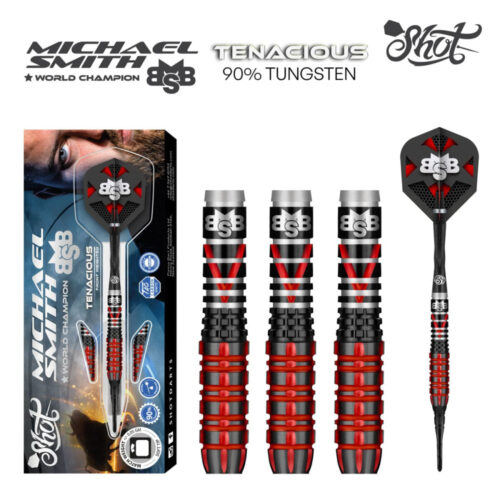 DARTS SZETT SOFT SHOT MICHAEL SMITH TENACIOUS 20G