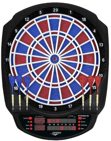 Carromco STRIKER 401 elektromos soft darts