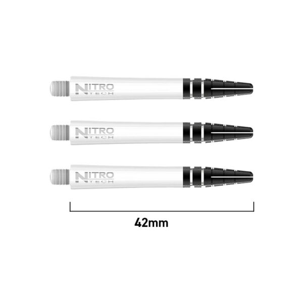 DART SZÁR Red Dragon NITROTECH MŰANYAG fehér