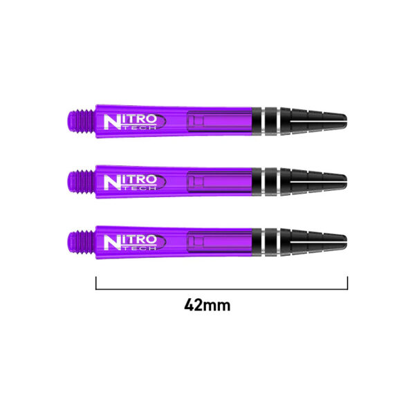 DART SZÁR Red Dragon NITROTECH MŰANYAG ÁTTETSZŐ LILA