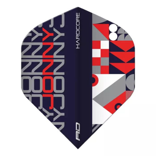 DARTS RED DRAGON TOLL JONNY STACK BLACK & RED