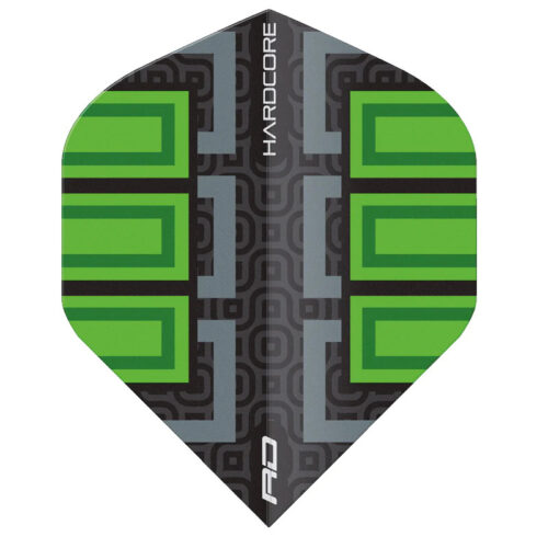 Dart toll Red Dragon Hardcore Radical Black & Green Blocks