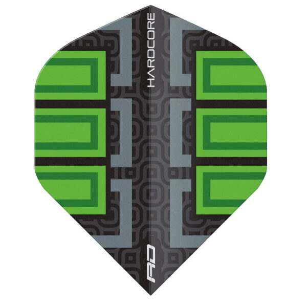 Dart toll Red Dragon Hardcore Radical Black & Green Blocks