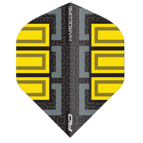 Dart toll Red Dragon Hardcore Radical Black & Yellow Blocks