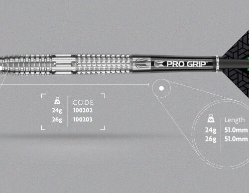 Darts szett TARGET steel