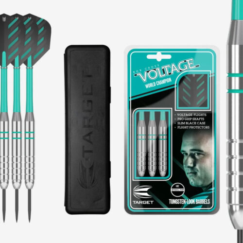 Darts szett TARGET steel 24g Rob Cross Silver Voltage