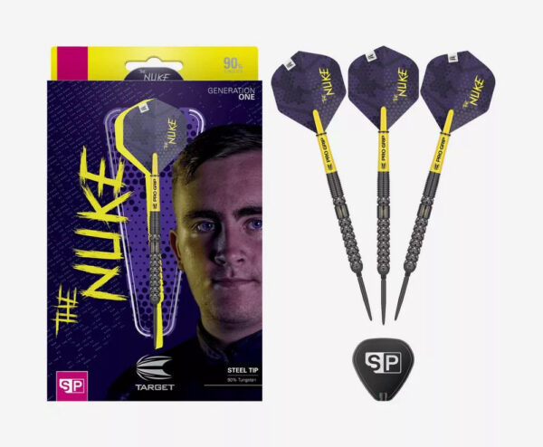 DART SZETT TARGET STEEL SWISS POINT LUKE LITTLER 23G