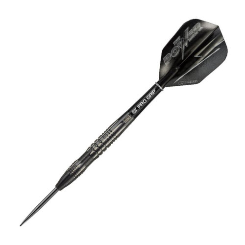 Dart szett TARGET steel POWER 8ZERO black titanium 24g- Phil Taylor gravírozással