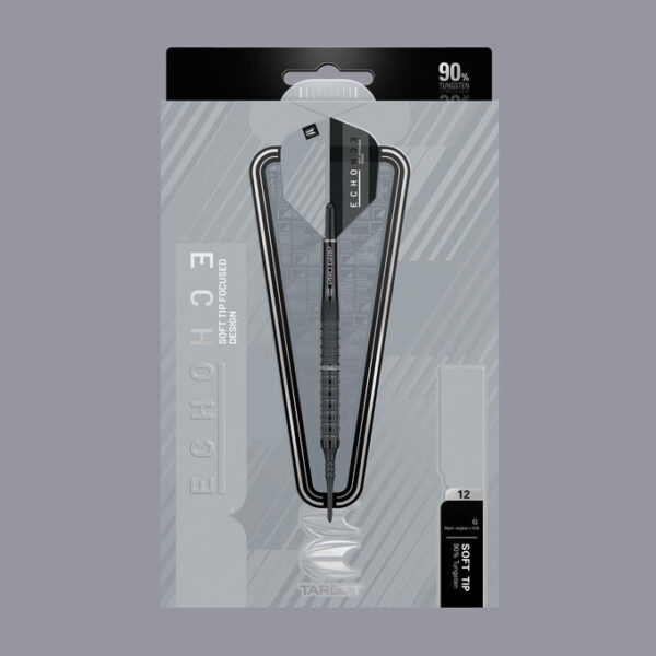 Darts szett Target soft Echo 12 90% wolfram