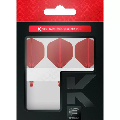 Darts toll és szár egyben Target K-Flex piros