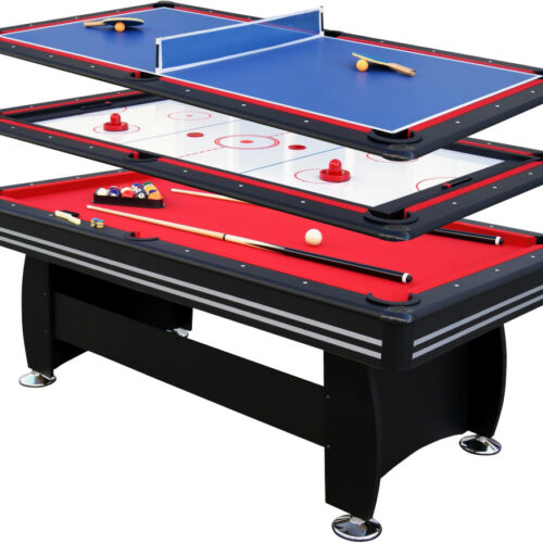 pool biliárd asztal Northstar Trikala 7' léghoki és ping pong feltéttel