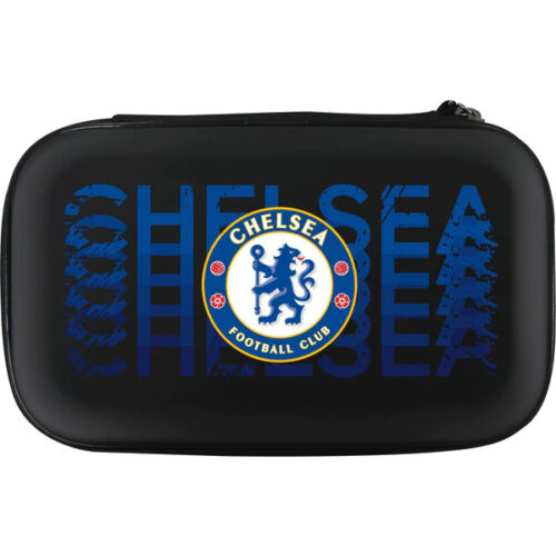 dart tok Football - Chelsea Football Large Darts Case - Black - Chelsea FC