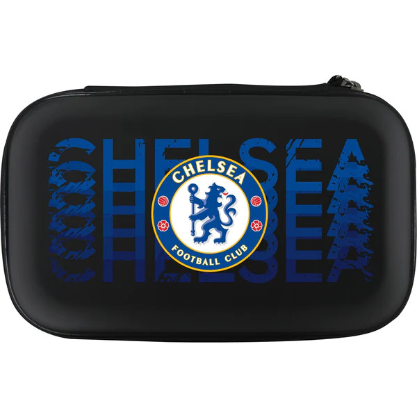 dart tok Football - Chelsea Football Large Darts Case - Black - Chelsea FC
