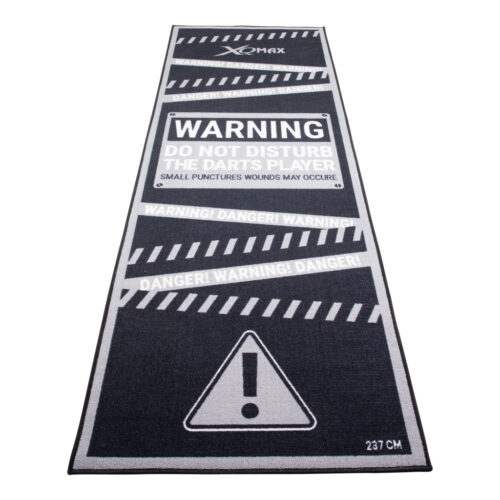 dart szőnyeg XQMAX Warning 80cm