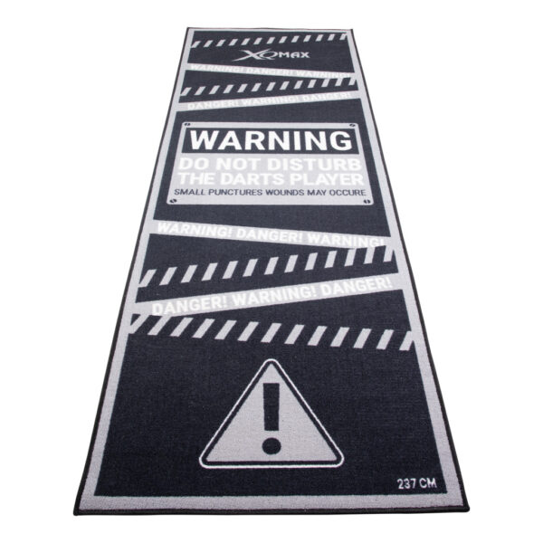 dart szőnyeg XQMAX Warning 80cm