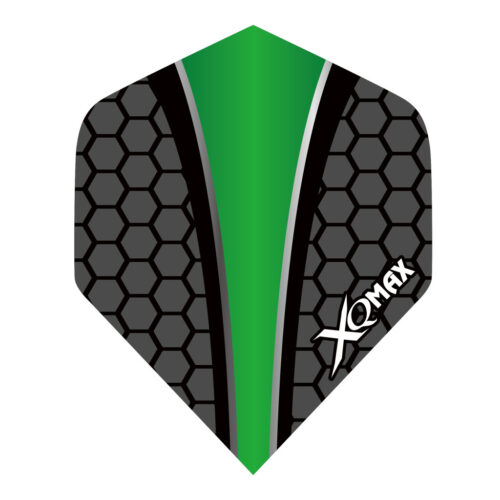 dart toll XQMAX Hexagon 120 mikron fekete-zöld